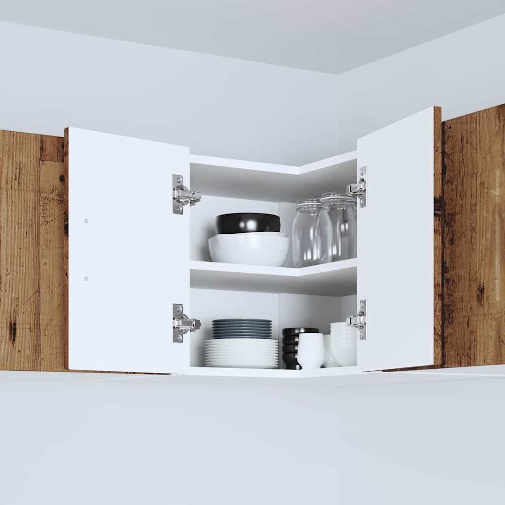 Kitchen Wall Cabinet Old Wood 57 x 57 x 40 cm Engineered Wood